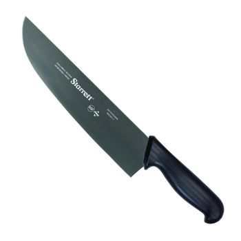 Faca de Carne Para Refile de Mesa Lâmina Reta Larga 12'' Com Cabo Preto (BKB303-12) - Starrett - Ritec Máquinas e Ferramentas