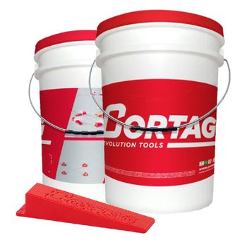 Cunha Tradicional 500 pçs Balde (62709) - Cortag - Ritec Máquinas e Ferramentas