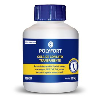 Cola de Contato Transparente Com Pincel 175g (TA020) - Pulvitec - Ritec Máquinas e Ferramentas