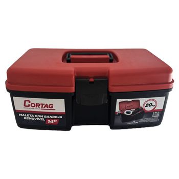 Maleta Com Bandeja Removível 14'' - 20kg (62883) - Cortag - Ritec Máquinas e Ferramentas