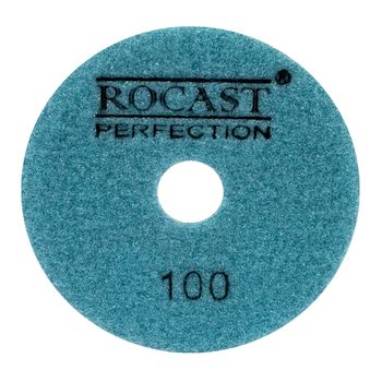 Kit Disco Diamantado Para Polir 4'' GR. 100 Com 10 Unidades (545,0002) - Rocast - Ritec Máquinas e Ferramentas