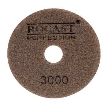 Kit Disco Diamantado Para Polir 4'' GR. 3000 Com 10 Unidades (545,0007) - Rocast - Ritec Máquinas e Ferramentas