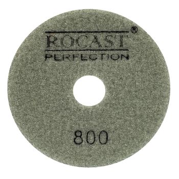 Kit Disco Diamantado Para Polir 4'' GR. 800 Com 10 Unidades (545,0005) - Rocast - Ritec Máquinas e Ferramentas