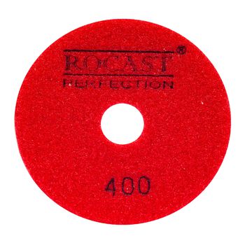 Kit Disco Diamantado Para Polir 4'' GR. 400 Com 10 Unidades (545,0004) - Rocast - Ritec Máquinas e Ferramentas