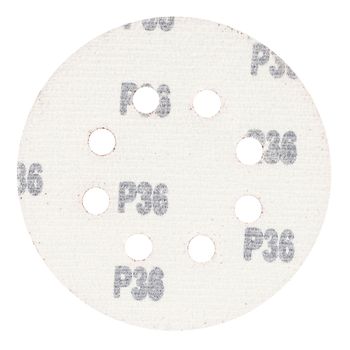 Kit Disco de Lixa Com Velcro 5'' GR. 36 Com 10 Unidades (243,0018) - Rocast - Ritec Máquinas e Ferramentas