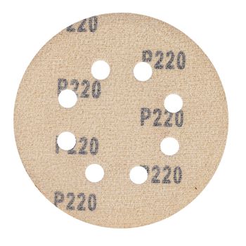 Kit Disco de Lixa Com Velcro 5'' GR. 220 Com 10 Unidades (243,0026) - Rocast - Ritec Máquinas e Ferramentas