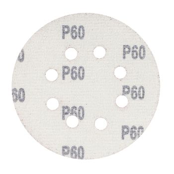 Kit Disco de Lixa Com Velcro 5'' GR. 60 Com 10 Unidades (243,0020) - Rocast - Ritec Máquinas e Ferramentas