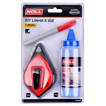 Kit Linha e Giz Com 3 Peças (644,0001) - Noll - Ritec Máquinas e Ferramentas