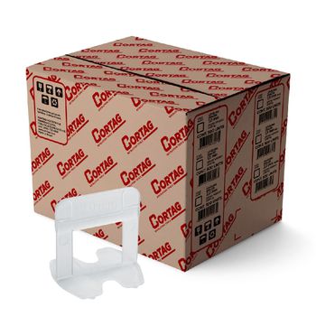 Espaçador Para Nivelador SMART 2,0mm Com 500 Peças (62412) - Cortag - Ritec Máquinas e Ferramentas