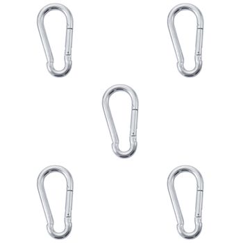 Kit Mosquetão Com Trava 8 x 80 Mm - 10,0005 (Com 5 Unidades) - Nord - Ritec Máquinas e Ferramentas