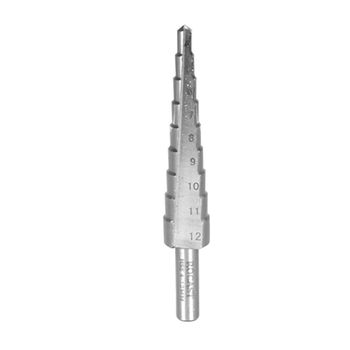 Broca Escalonada HSS de 4 á 12mm (170,0001) - Rocast - Ritec Máquinas e Ferramentas