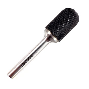 Lima Rotativa Cilíndrica Com Raio em Metal Duro 16mm (45,0021) - Rocast - Ritec Máquinas e Ferramentas