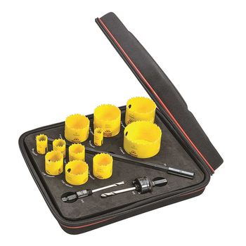Jogo de Serra Copo Industrial Deep Cut Com 14 Peças (KDC11042-S) - Starrett - Ritec Máquinas e Ferramentas