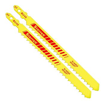 Lâmina de Serra Tico-Tico 100mm - 6 Dentes Com 2 Unidades (BU46-2) - Starrett - Ritec Máquinas e Ferramentas