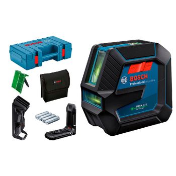 Nível a laser Bosch GLL 2-15 G 15 metros - Ritec Máquinas e Ferramentas