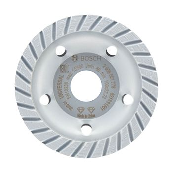 Prato diamantado turbo Expert for Universal 100x22,23x2,5mm - Ritec Máquinas e Ferramentas