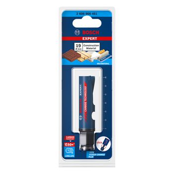 Serra copo Bosch EXPERT Construction Material 19 mm, 3/4'' - Ritec Máquinas e Ferramentas