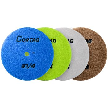 Jogo de Discos Para Polimento Com 4 Peças (62810) - Cortag - Ritec Máquinas e Ferramentas