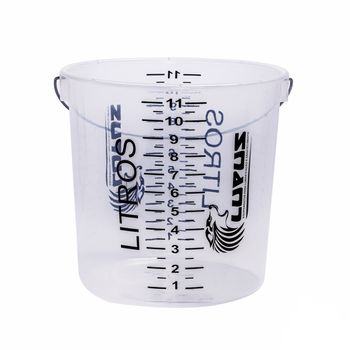 Balde Graduado Transparente Com Capacidade de 11L (2039) - Lupus - Ritec Máquinas e Ferramentas