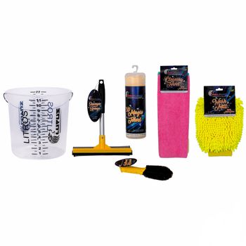 Conjunto Para Estética Automotiva Com 6 Peças N°1 (PIN2018-1) - Lupus - Ritec Máquinas e Ferramentas