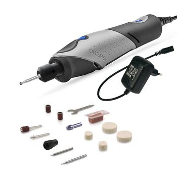 Micro Retífica com Velocidade Variável e 11 Acessórios 2050-15 Stylo+ - Dremel - Ritec Máquinas e Ferramentas