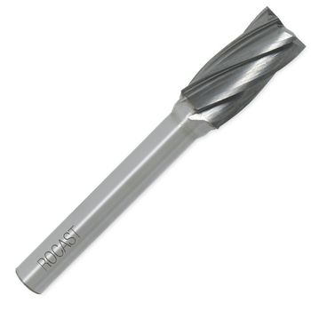 Lima Rotativa Cilíndrica Com Corte Frontal Para Alumínio 12mm (45,0082) - Rocast - Ritec Máquinas e Ferramentas