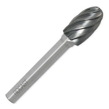 Lima Rotativa Oval Para Alumínio 10mm (45,0096) - Rocast - Ritec Máquinas e Ferramentas