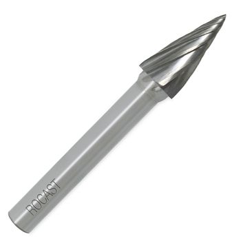 Lima Rotativa Cônica Para Alumínio 10mm (45,0136) - Rocast - Ritec Máquinas e Ferramentas