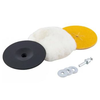 Kit Para Polir e lixar 9 Peças (2608620745) - Bosch - Ritec Máquinas e Ferramentas