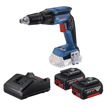 Parafusadeira Para Drywall 18V Sem Fio Com Carregador e 2 Baterias (GTB 185-Li) - Bosch - Ritec Máquinas e Ferramentas
