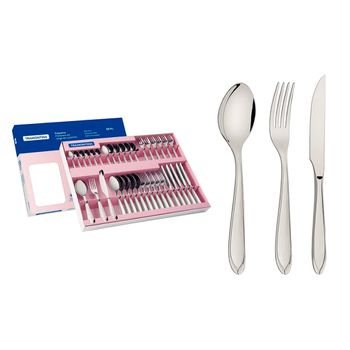 Faqueiro Laguna Com Facas Para Churrasco em Inox 36 Peças (66906/794) - Tramontina - Ritec Máquinas e Ferramentas