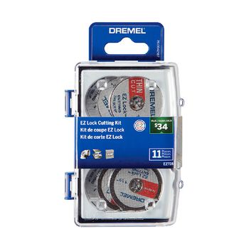 Kit EZ Para Cortar Com 11 Acessórios (2615E728AB) - Dremel - Ritec Máquinas e Ferramentas
