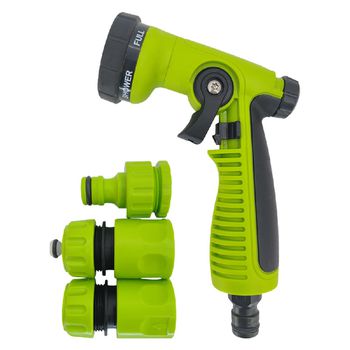 Kit de Hidropistola Completo Com Engate Rápido 5 Jatos - 4 Peças (623103) - Yardsmith - Ritec Máquinas e Ferramentas