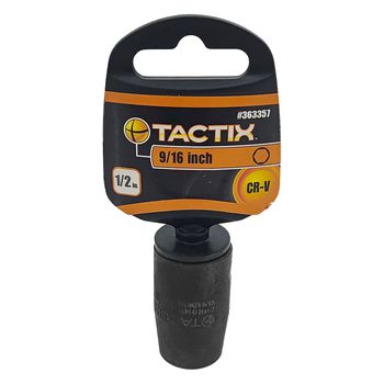 Soquete Impacto-P3 1/2 x 9/16'' (363357) - Tactix - Ritec Máquinas e Ferramentas