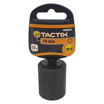 Soquete Impacto-P3 1/2 x 7/8'' (363367) - Tactix - Ritec Máquinas e Ferramentas