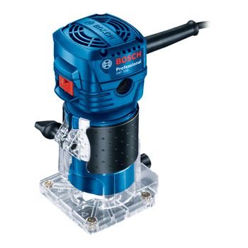 Tupia Bosch GKF 550 com 550W, com 2 Pinças - Ritec Máquinas e Ferramentas