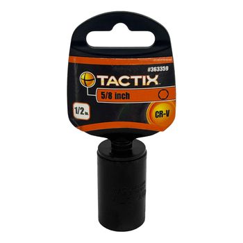 Soquete Impacto-P3 1/2 x 5/8'' (363359) - Tactix - Ritec Máquinas e Ferramentas