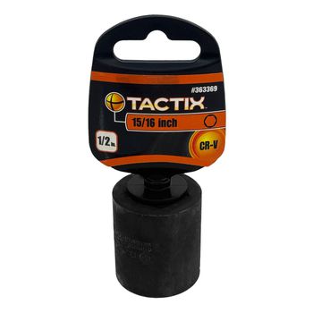 Soquete Impacto-P3 1/2 x 15/16'' (363369) - Tactix - Ritec Máquinas e Ferramentas