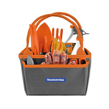 Kit Jardinagem Com Bolsa de Lona 13 Peças (78124/805) - Tramontina - Ritec Máquinas e Ferramentas