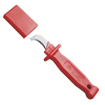 Faca Curva Desencapadora Isolada IEC 60900 - 7'' (44346/007) - Tramontina Pro - Ritec Máquinas e Ferramentas