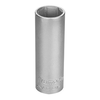 Soquete Sextavado Longo 1/2'' x 22mm (44802/122) - Tramontina Pro - Ritec Máquinas e Ferramentas