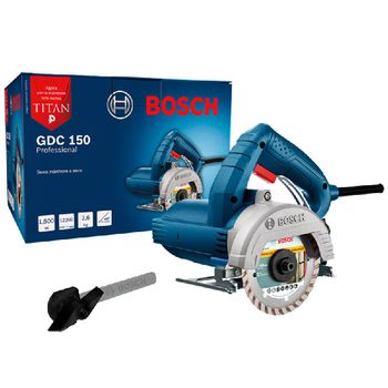 Serra Mármore Bosch a seco GDC 150 TITAN 1500W - Ritec Máquinas e Ferramentas