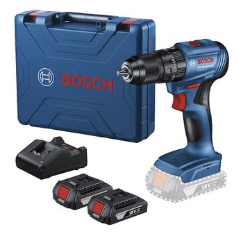 Furadeira Parafusadeira Impacto 18V GSB185LI-2B Sem Fio 2 baterias - Bosch - Ritec Máquinas e Ferramentas