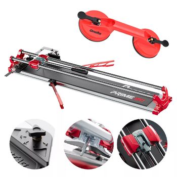 Cortador Manual Para Pisos Prime 120 Com Ventosa Dupla Para 60kg - Cortag - Ritec Máquinas e Ferramentas