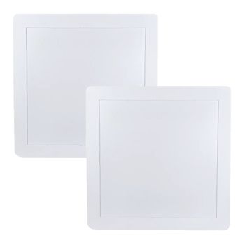 Kit Plafon LED Quadrado de Embutir 24W - 3000K Com 2 Unidades (520,0047) - Noll LED - Ritec Máquinas e Ferramentas