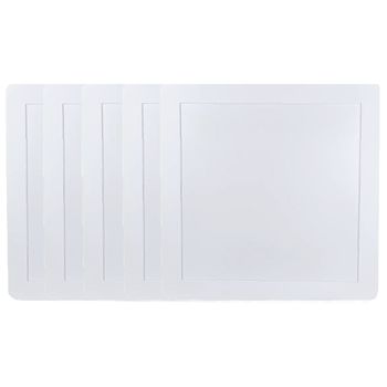 Kit Plafon LED Quadrado de Embutir 24W - 3000K Com 5 Unidades (520,0047) - Noll LED - Ritec Máquinas e Ferramentas
