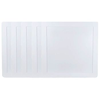 Kit Plafon LED Quadrado de Embutir 24W - 6500K Com 5 Unidades (520,0011) - Noll LED - Ritec Máquinas e Ferramentas