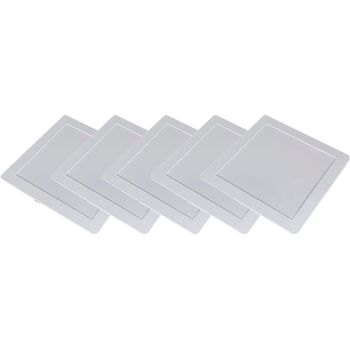 Kit Plafon LED Quadrado de Embutir 18W - 6500K Com 5 Unidades (520,0010) - Noll LED - Ritec Máquinas e Ferramentas