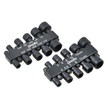 Jogo de Bits Canhão Impacto 5/32'' á 1/2'' - 4 á 12mm - 20 Peças (702752) - Onsite - Ritec Máquinas e Ferramentas