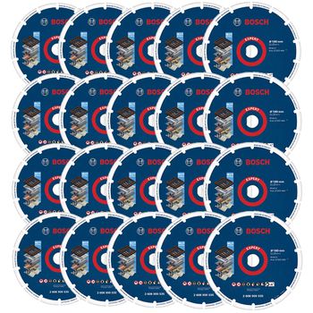 Disco de Corte Diamantado EXPERT 180mm Com 20 Unidades (2608900535) - Bosch - Ritec Máquinas e Ferramentas